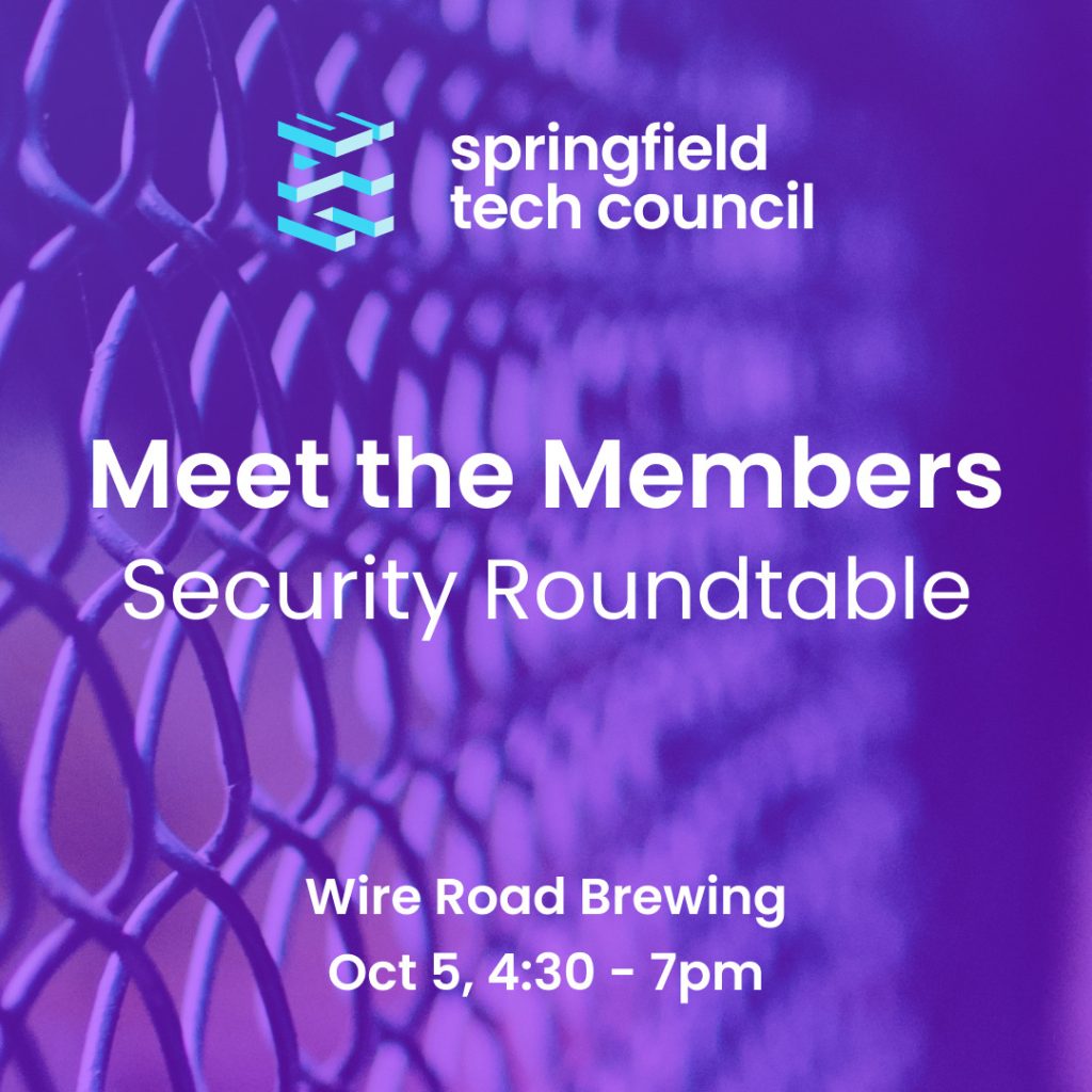 Springfield Tech Council Meet the Members Security Roundtable